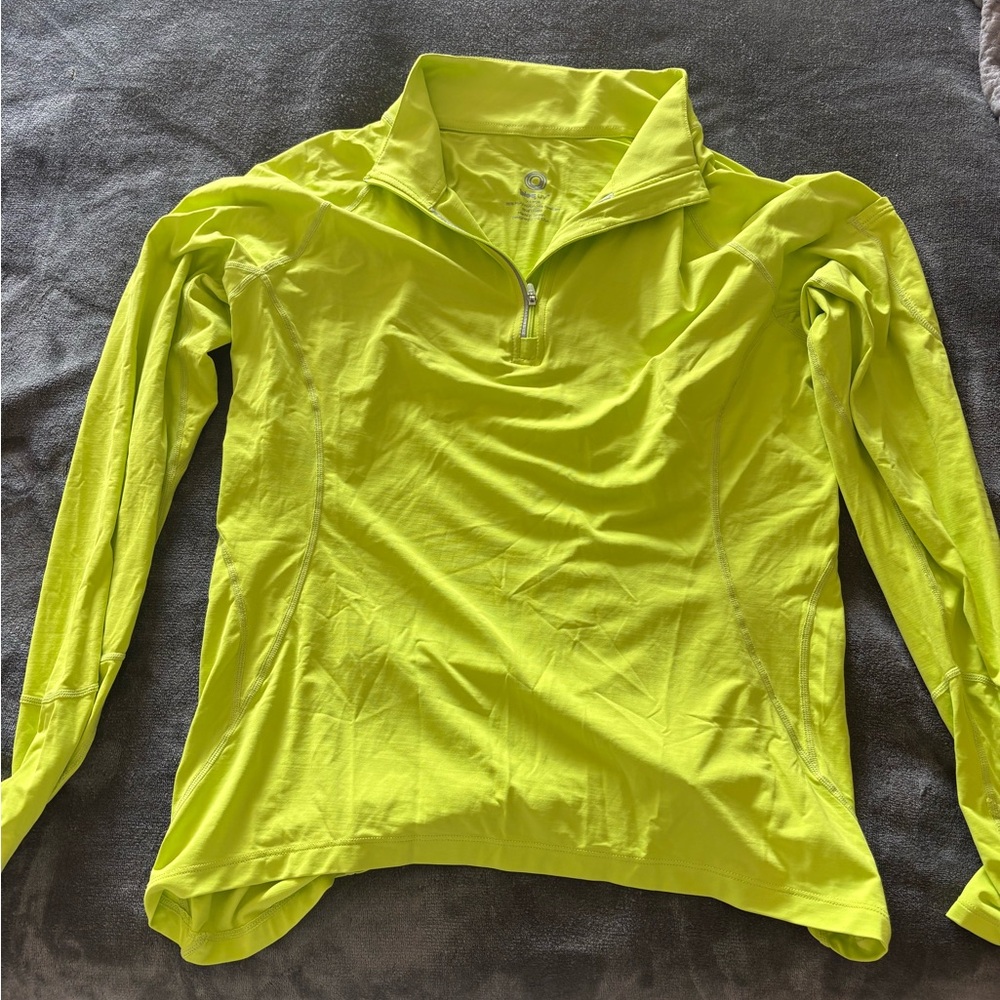 50 spf Bright Yellow Long Sleeve Pullover
